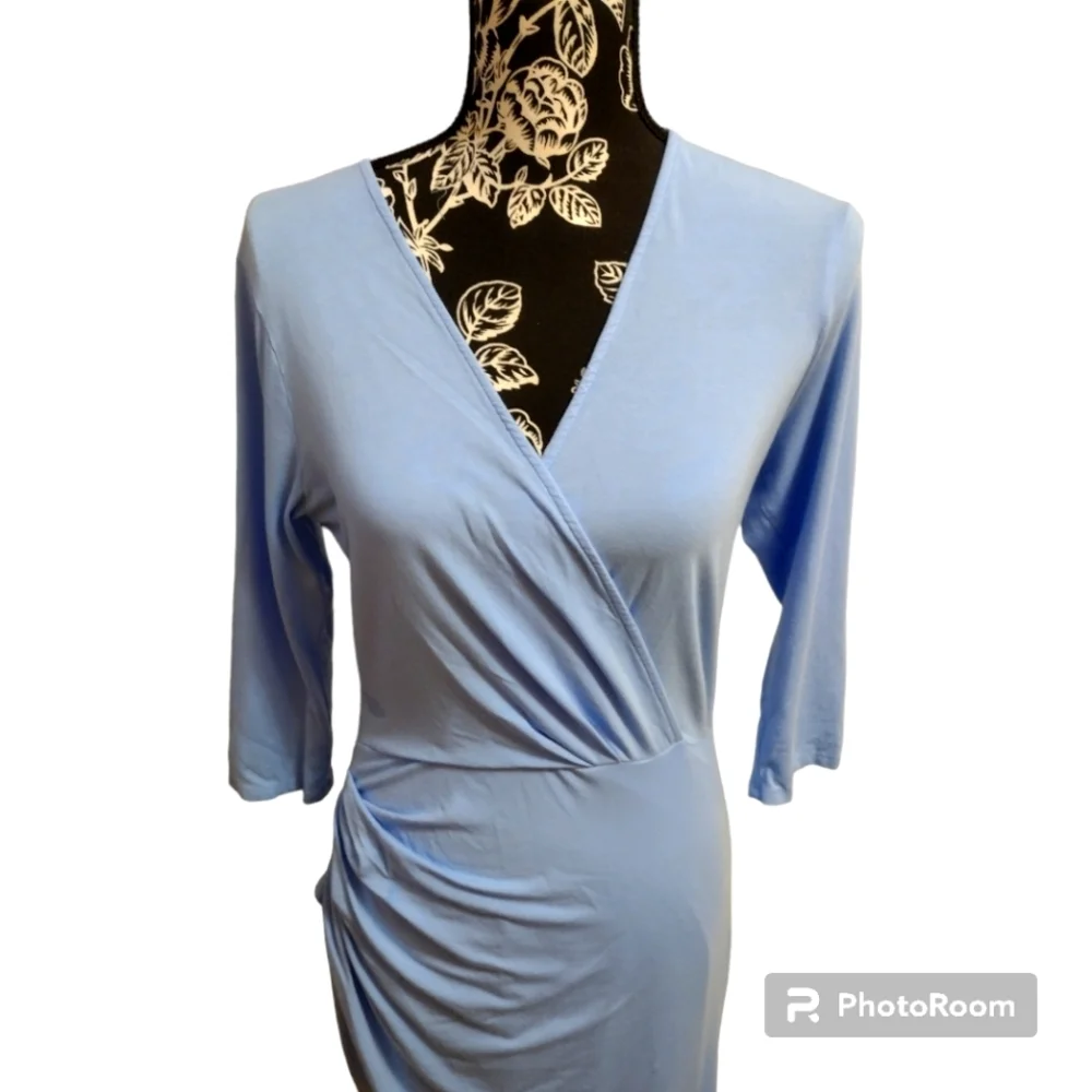 Bobi Los Angeles Faux Wrap Dress